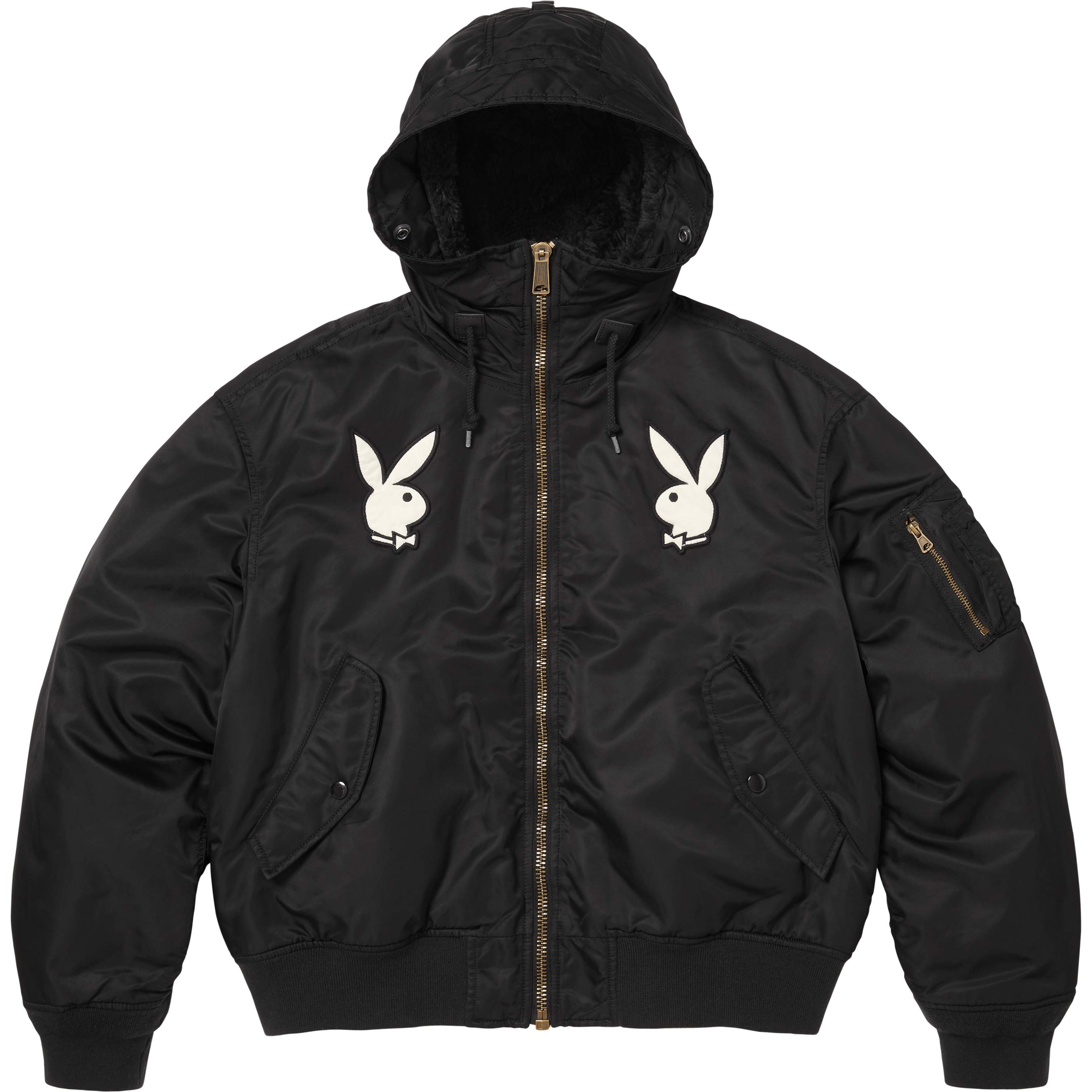 Supreme®/Playboy® Hooded MA-1 view 2